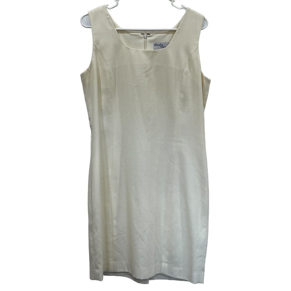 MODA SPIEGEL White Midi Dress SZ 8